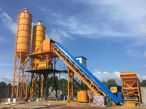 AJ-60 stationary concrete plant