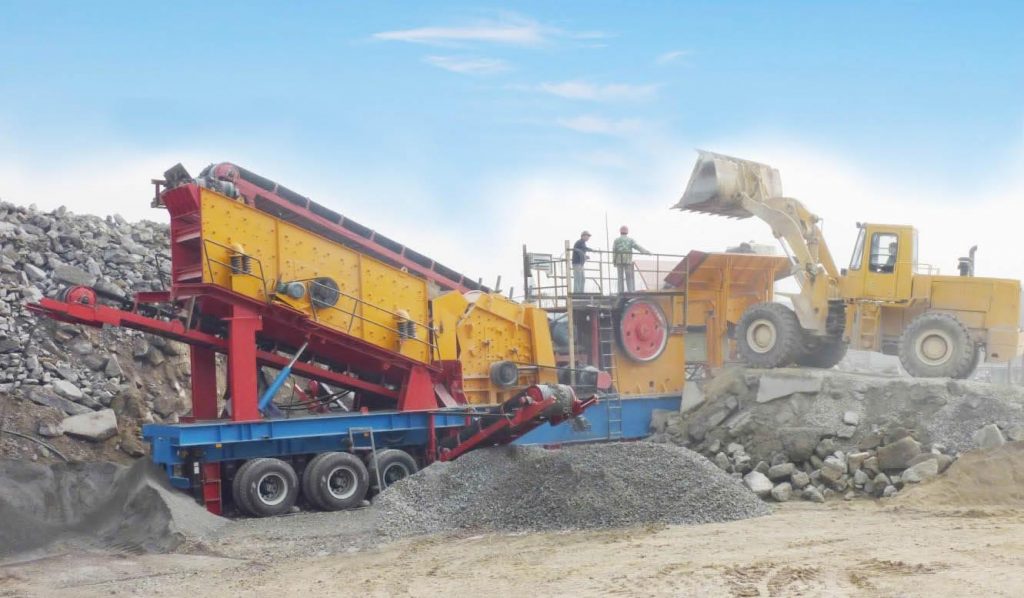application mobile jaw crusher plant