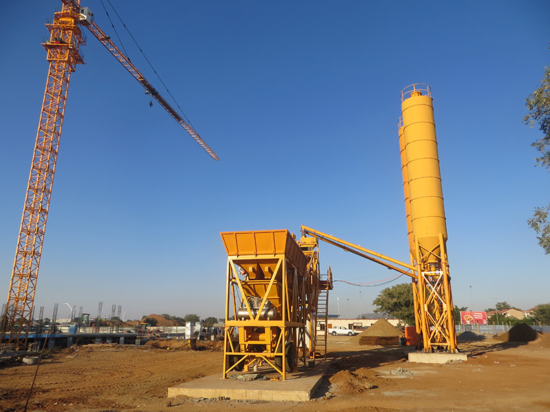 Portable Concrete Batching Plant