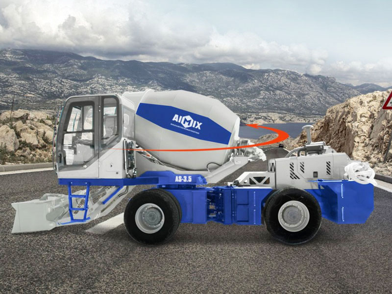 AS-3.5 self loading mixer