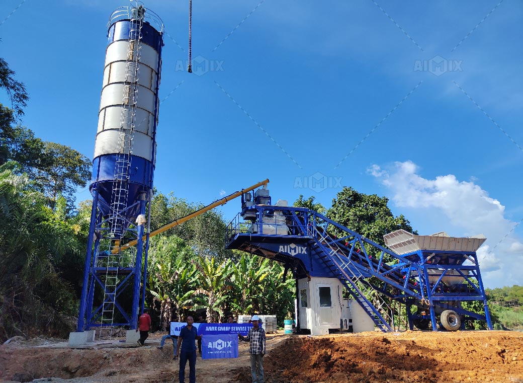 Mobile Concrete Plant