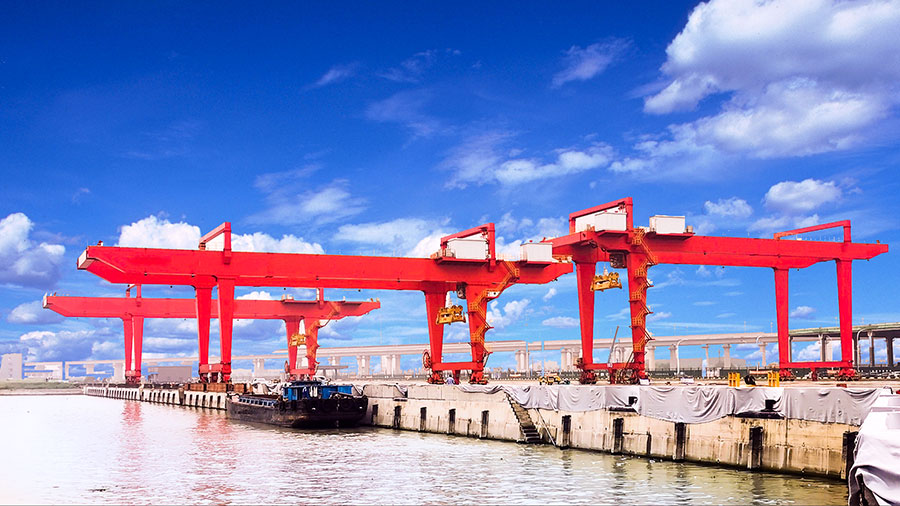 gantry crane for port
