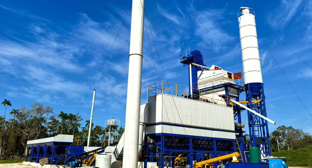 ALQ120 Asphalt Plant in Jamaica